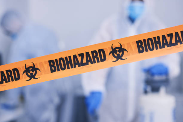 Professional Blood Cleanup technician working in DeLand, FL